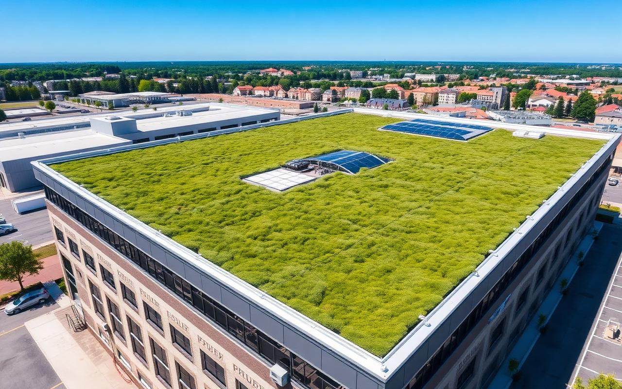 Acoperiș verde corporativ